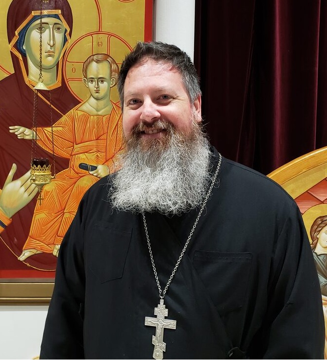 V. Rev. David Bleam, parish priest of St. Andrew Orthodox Church Pensacola
